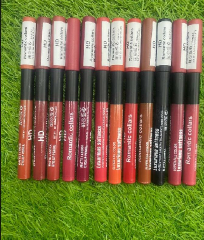 6 Pcs Matte lip Pencils Nude shades long lasting