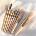 8Pcs Synthetic Makeup Brushes Set for Travel & Daily Use