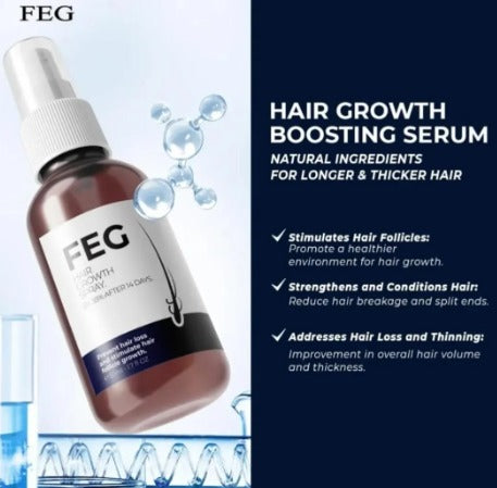 FEG Plus Hair Growth Spray Anti Hair Loss Best for Hair Growth