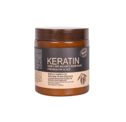 Keratin Hair Mask 500ml for Damaged Hair Care