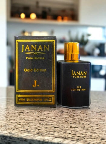 Janan Pure Homme Gold Edition Unisex Perfume 100ml